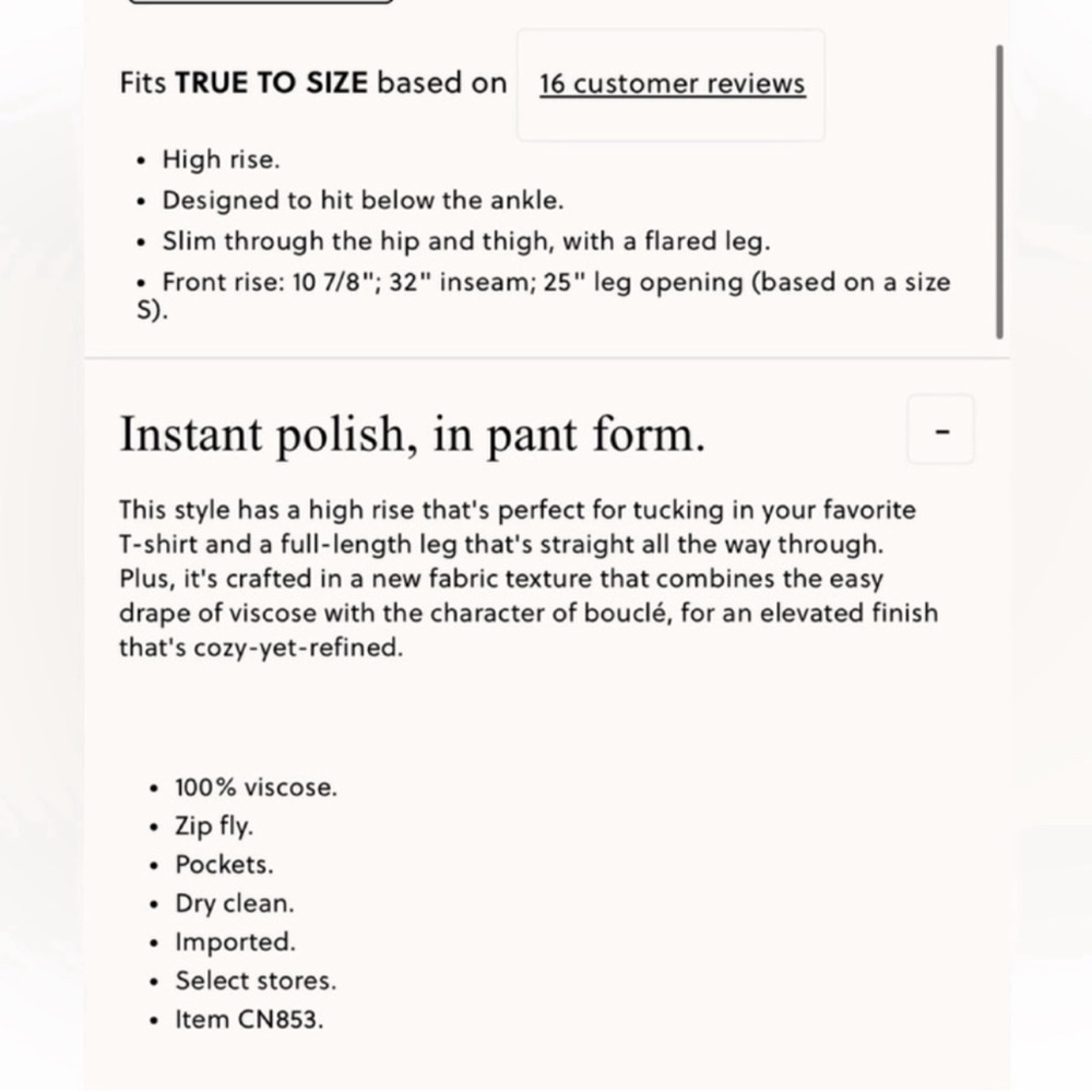 J.Crew Carolina pant in bouclé - Picture 4 of 6